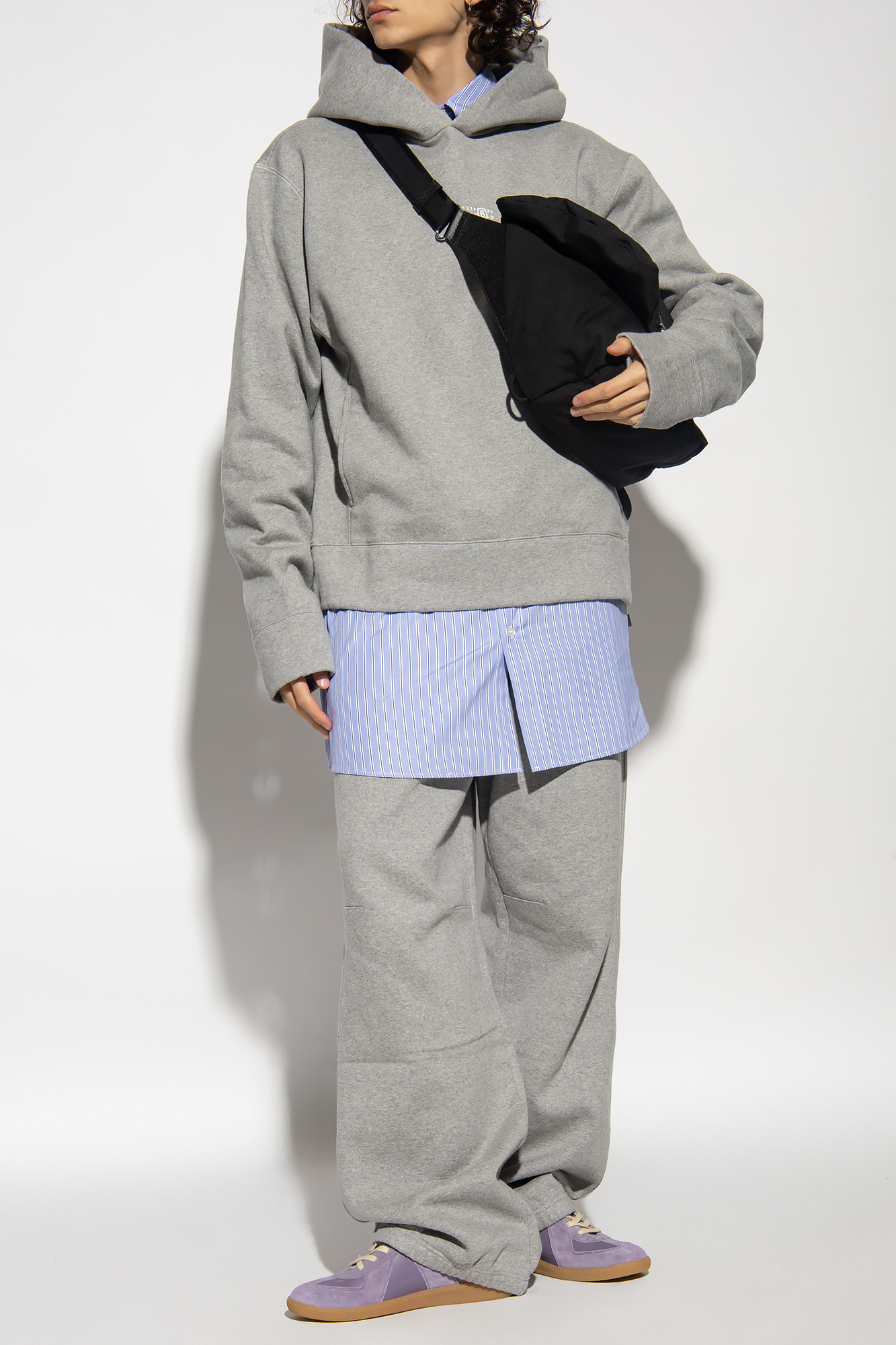 Grey Sweatpants with logo MM6 Maison Margiela - Vitkac Canada